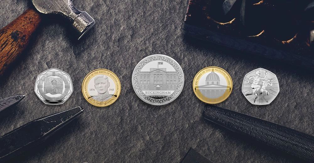 Британские монеты 2024 года увековечивают Черчилля и Букингемский дворец