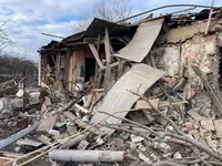 Occupants shelled Glushkivka in Kharkiv region: an elderly man is wounded