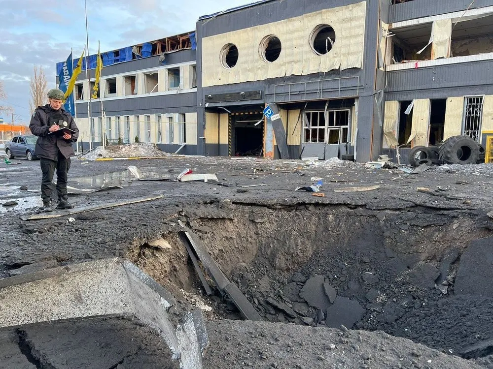 Удар рф по Конотопу на Сумщине: повреждены четыре многоэтажки 