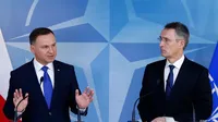 Duda and Stoltenberg discuss missile incident over Poland 