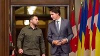 Zelensky had a phone conversation with Trudeau: they talked about strengthening Ukrainian air defense