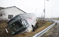 A bus with Ukrainians was involved in an accident in Hungary: there are injured