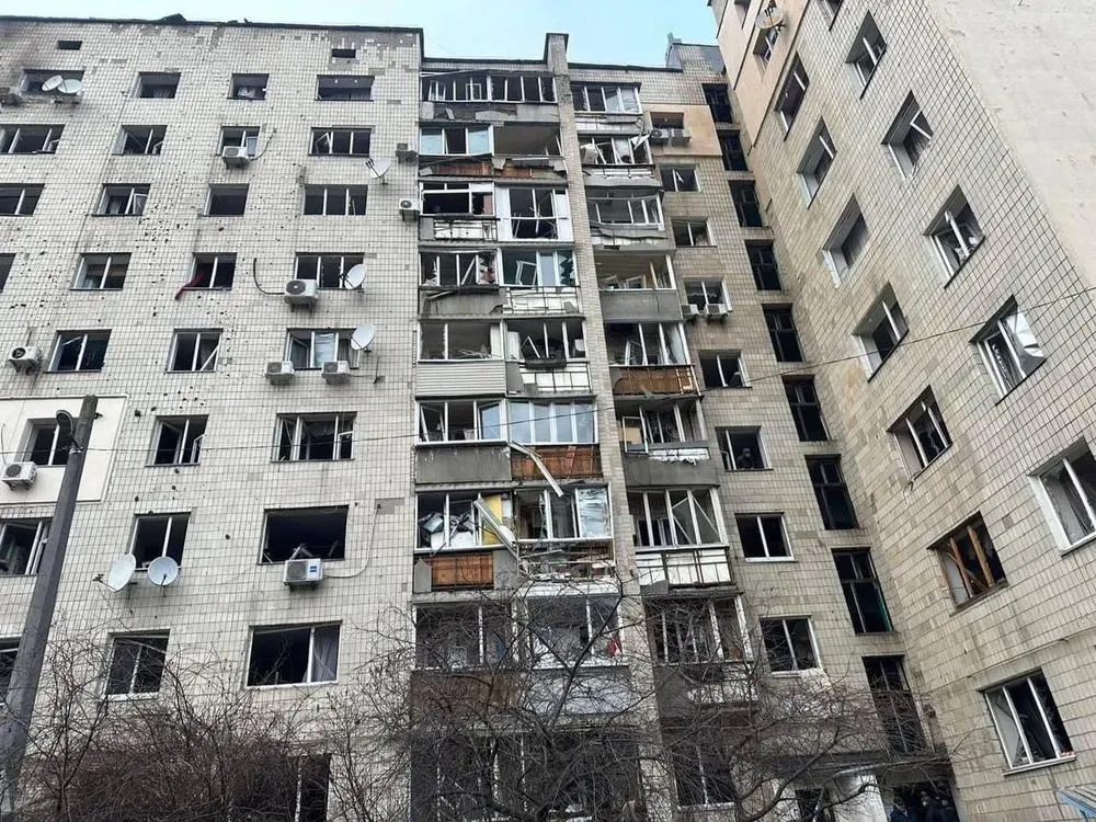 В Вишневом на Киевщине квартиры 700 человек пострадали из-за ракетного удара рф