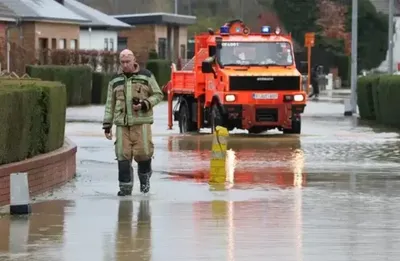 Heavy rains hit Belgium, one person killed