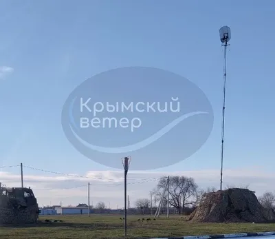 A REB complex was spotted in occupied Crimea near Armyansk