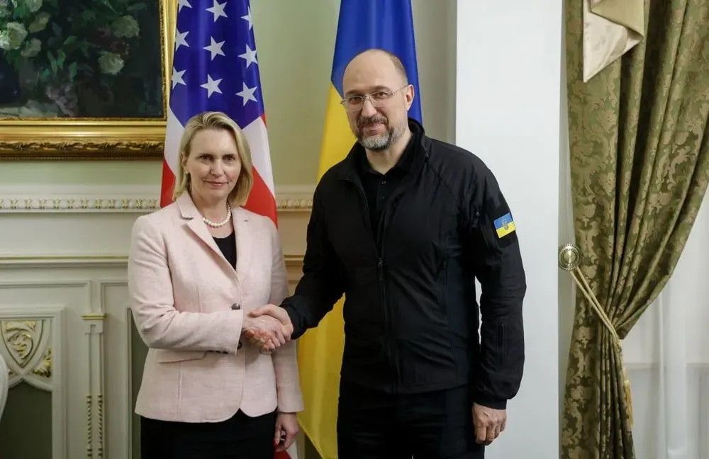 prime-minister-discusses-with-us-ambassador-to-ukraine-efforts-to-strengthen-the-skies-with-modern-american-air-defense-systems