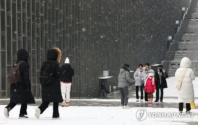 Південна Корея готується до сильних снігопадів: для Сеула випущено попередження