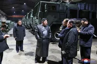 Kim Jong-un visits arms factories amid criticism over trade with Russia