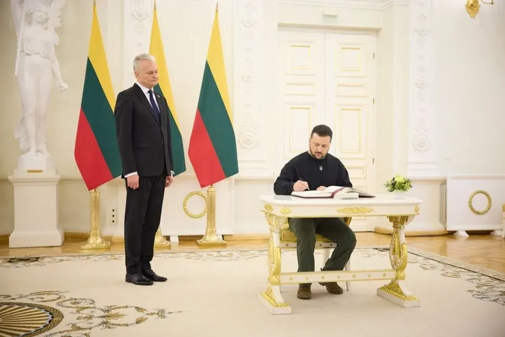 production-of-drones-and-electronic-warfare-equipment-presidential-administration-on-ukrainian-lithuanian-documents-signed-today