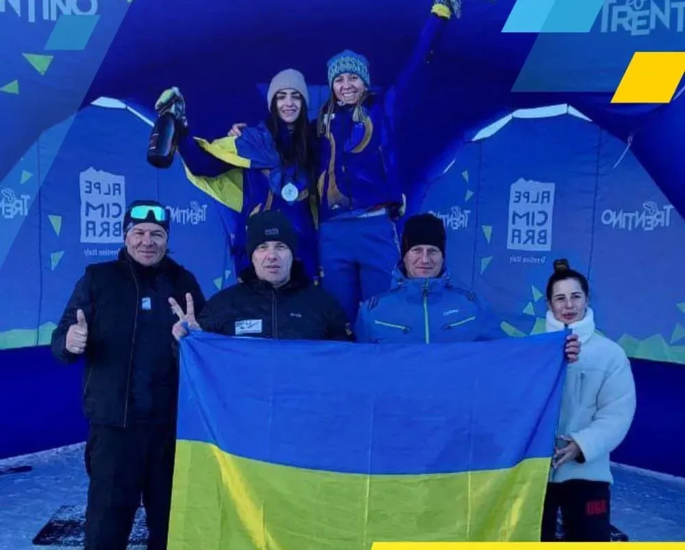 Ukrainian female athletes have already won two medals at the European Snowboard Cup