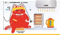"The Graph Cat is red and sad again": Ukrenergo urges to save electricity
