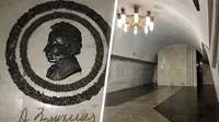 Pushkin bas-reliefs dismantled in Kharkiv subway