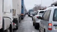 Truck traffic blocked again at two border crossing points from Romania due to farmers' protest - border guards