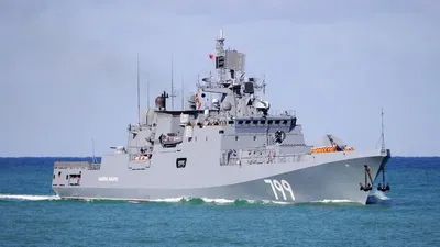 Ворожий фрегат "адмірал макаров" перебуває на бойовому чергуванні - Гуменюк