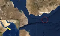 A Houthi missile hits a U.S. ship in the Gulf of Aden