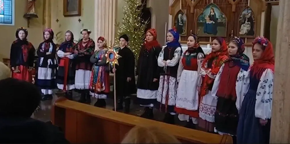Children in temporarily occupied Yalta performed Ukrainian carols
