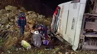 Nine people were killed in a bus accident in Turkey
