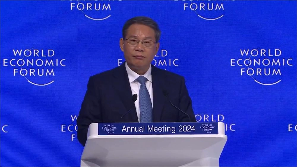 Chinese PM speaks in Davos: says Beijing has proved itself "worthy of trust"