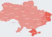 Повітряна тривога оголошена по всій Україні 
