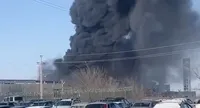 Polyester plant on fire in Rostov region of Russia: hundreds of square meters engulfed in flames, injured