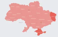 В Украине масштабная воздушная тревога из-за взлета вражеского самолета