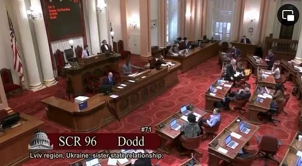 California and Lviv Oblast to become twin cities: state senate expresses support