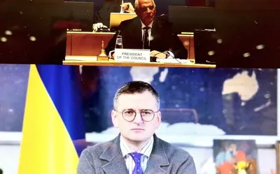 "Украина сейчас нуждается в большей и более быстрой военной поддержке": Боррель и главы МИД ЕС переговорили с Кулебой