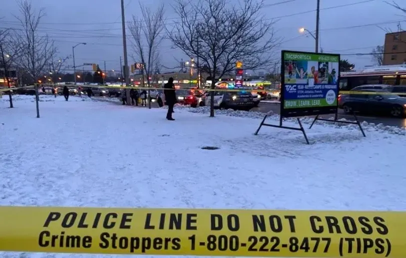В Торонто мужчина в маске с мачете напал на людей