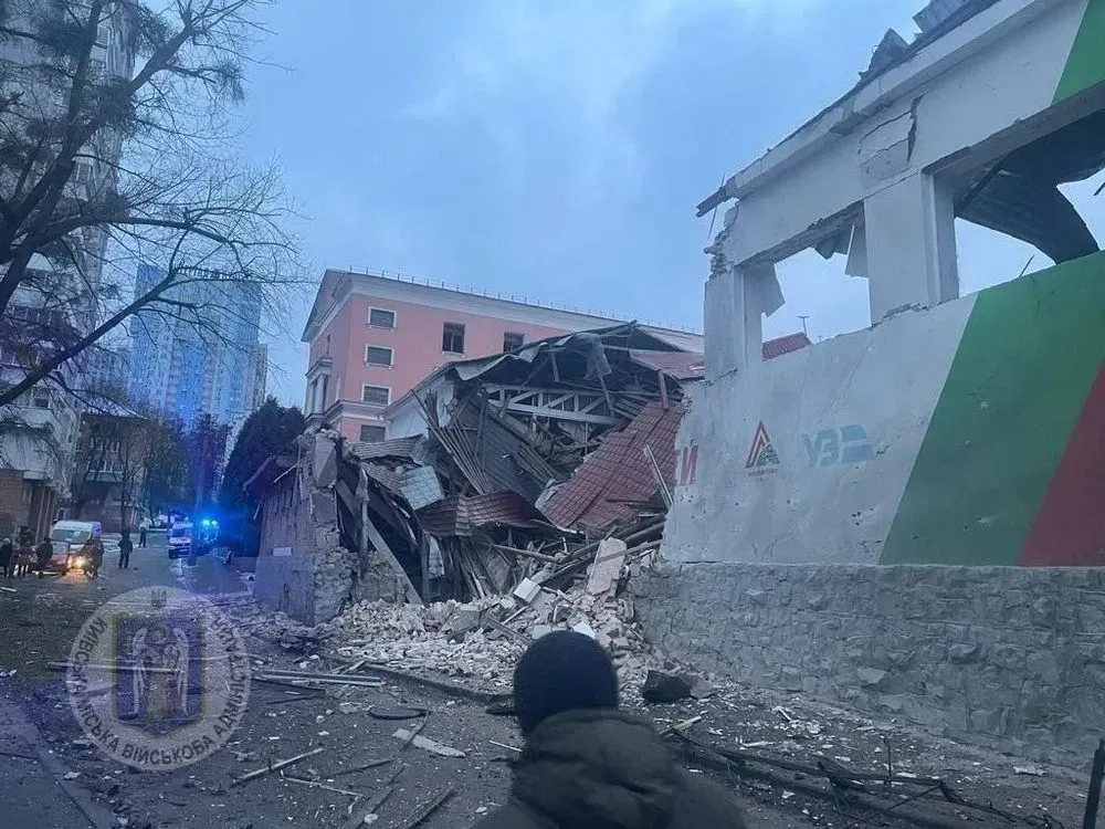 KIAA shows the consequences of shelling in Solomianskyi district