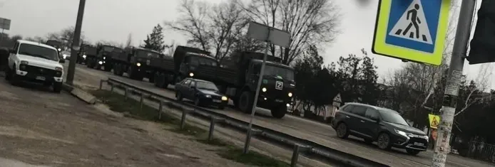 Military vehicles and infantry are being brought in: guerrillas raid russian airfield in occupied Dzhankoy