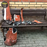 Russian missile debris found in Kyiv park