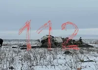 Первые фото с места падения Ил-76 под белгородом опубликовали в сети