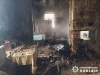 A man died in a house fire in Kyiv region