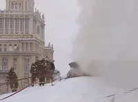 The Satire Theater burned in the center of Moscow