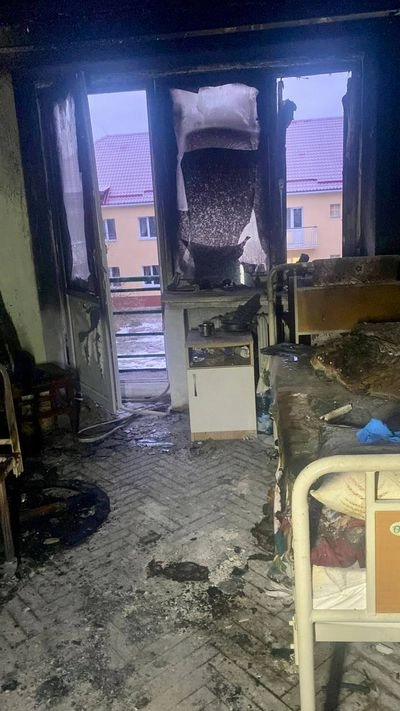 Fire in a geriatric boarding house in Lviv: the RMA named one of the causes of the fire