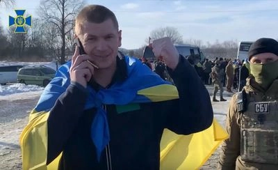 "We are working to return every Ukrainian from captivity": SBU shows footage of prisoner exchange