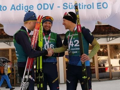 Ukrainian pair skiers win 17 medals at the World Cup in Italy
