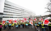 В Германии общественный транспорт парализован: профсоюз Verdi объявил забастовку, на которую вышли 90 тысяч работников
