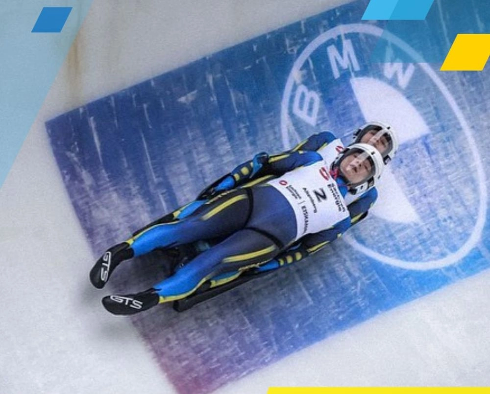 Luge: Ukrainian duo finishes the season in first place in the Junior World Cup standings