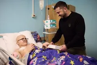 "Вы очень мужественные и сильные духом": Зеленский посетил онкобольных детей, которые проходят лечение в Национальном институте рака