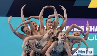 Acrobatic group brings Ukraine first medal at the World Championships in Qatar