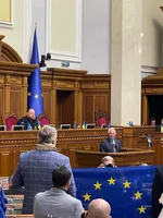 Borrell addressed the Rada after Russia's massive attack on Ukraine