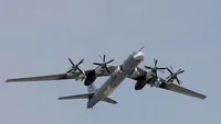 Two Russian Tu-95 strategic bombers fly near Alaska
