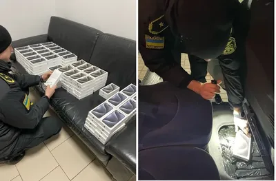 Львовянин пытался нелегально ввезти в Украину 158 айфонов, спрятав их в обшивке авто