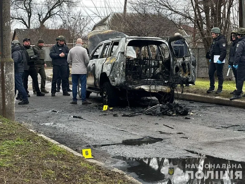 Nikopol deputy mayor's car shot at by unidentified gunmen, he was killed - police