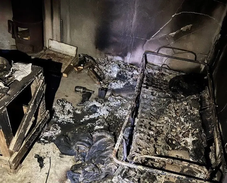 В Киевской области, после пожара в частном доме нашли тело мужчины 