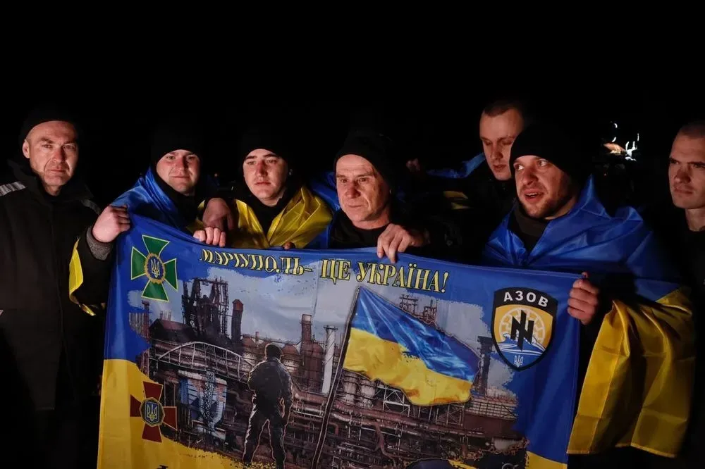 Украина вернула 100 защитников из российского плена, из них 84 - защитники Мариуполя