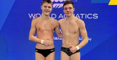 Ukrainian diving team wins bronze medals at the World Championships