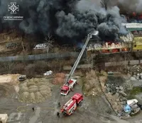 It took over three hours to extinguish: a large-scale fire of 1000 square meters was extinguished in Ivano-Frankivsk region