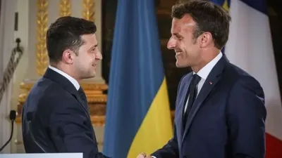Зеленский и Макрон обсудили подготовку соглашения о безопасности между Украиной и Францией